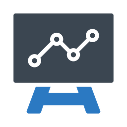 Apresentação analítica  Ícone