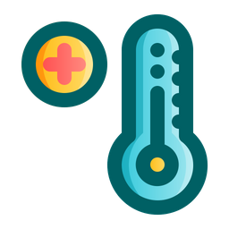 Temperatura quente  Ícone