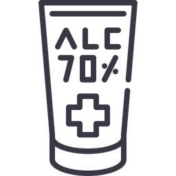 Alcohol Gel  Icon