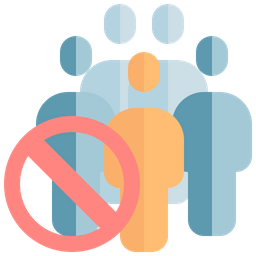 Avoid Crowd  Icon