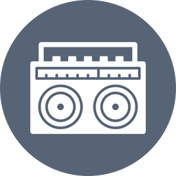 Cassette Player  Icon