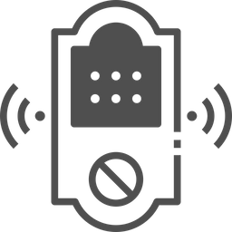 Digitales Schloss  Symbol