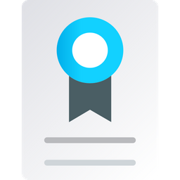 Certificate  Icon