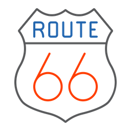 66 Route  Icon