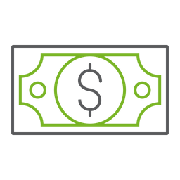 Dollar Note  Icon