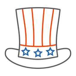 American Independence Hat  Icon