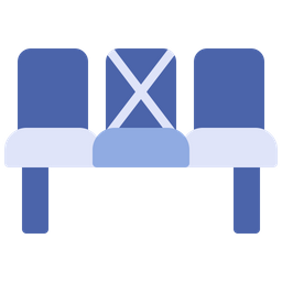 Chair Distance  Icon