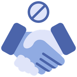 No Handshake  Icon