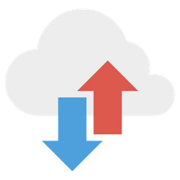 Cloud Data  Icon