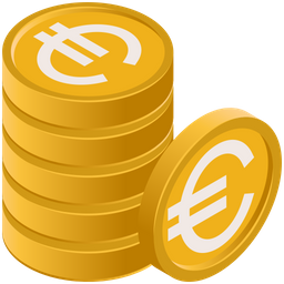 Euro Coins  Icon