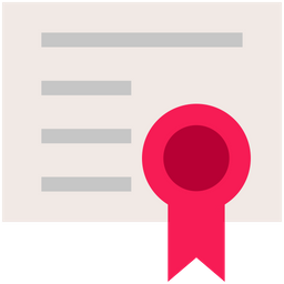 Certificate  Icon