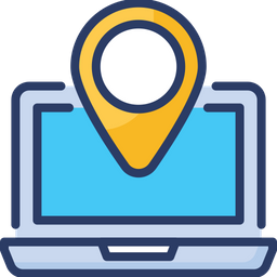 Gps Laptop  Icon