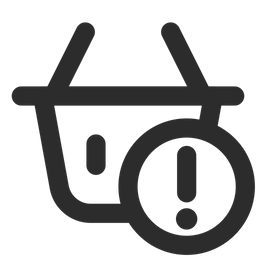 Basket Warning  Icon