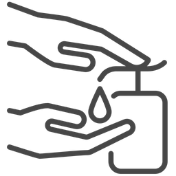 Hand Sanitize  Icon