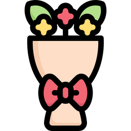 Bouquet Flowers  Icon