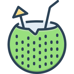 Coconut Drink  Icon