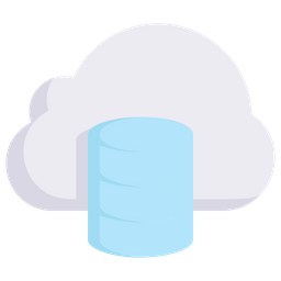 Base de datos en la nube  Icono