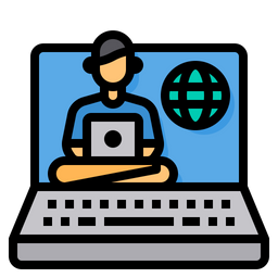 Online Lesson  Icon