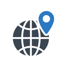 Global Location  Icon