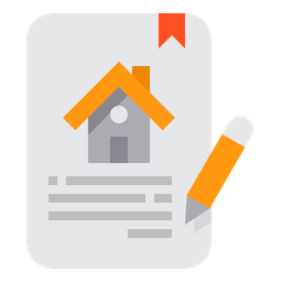 Home Insurance Paper  Icon