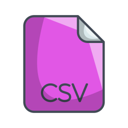 CSV  아이콘