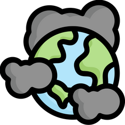 Earth Pollution  Icon