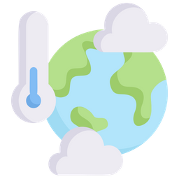 Klimawandel  Symbol