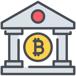 Banco bitcoin  Ícone