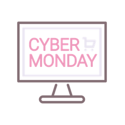 Cyber Montag  Symbol