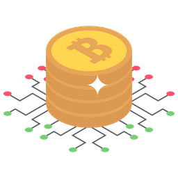 Bitcoin-Netzwerk  Symbol