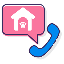 Animal Clinic Call  Icon