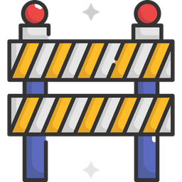 Construction Blockerconstruction Barrier  Icon