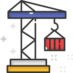 Construction Crane  Icon