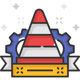 Construction Cone  Icon