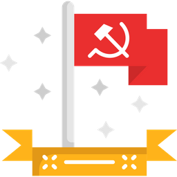 Communist Flag  Icon