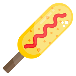 Corn Dog  Icon