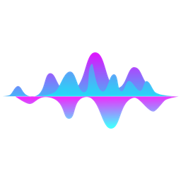 오디오 웨이브  아이콘