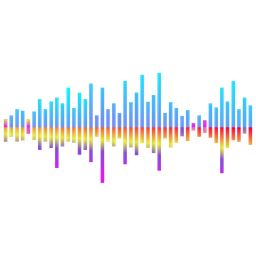 오디오 웨이브  아이콘