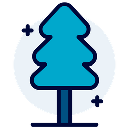 Árbol de Navidad  Icono