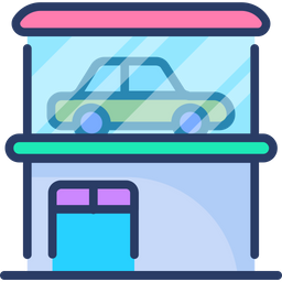 Car Showroom  Icon