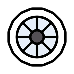 Car Wheel  Icon