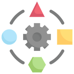 Developing Shape Product  Icon