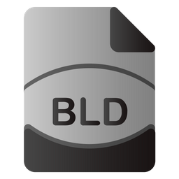 Archivo bld  Icono