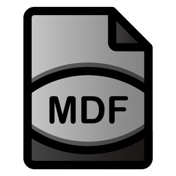 MDF 파일  아이콘