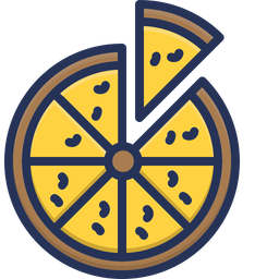 Pizza Slice  Icon