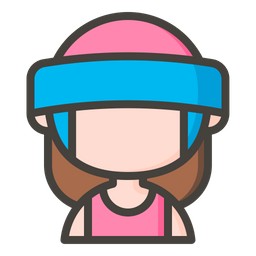 Female Boxer  Icon