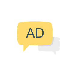 Advertisement Chat  Icon