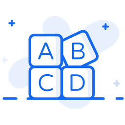 Alphabet Blocks  Icon