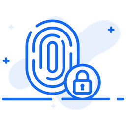 Biometric Lock  Icon