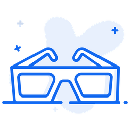 3D-Brille  Symbol